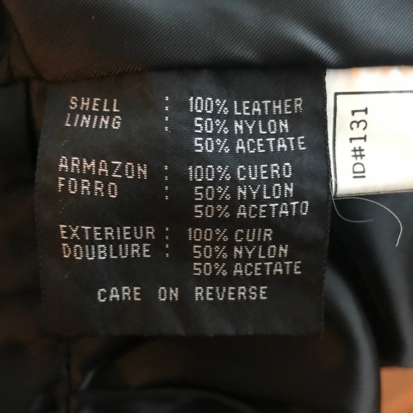 Kenneth Cole Reaction Leather Coat - Picture 3 of 6